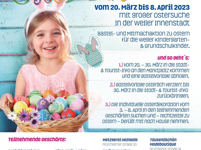 Ein Flyer.