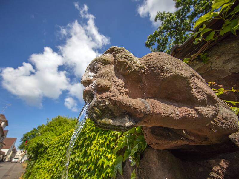 Klosterbrunnen oben beim Kapuzinerkloster