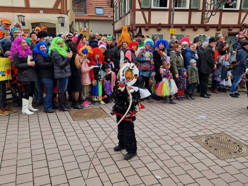 Peitschenschwinger während dem Fasnetsumzug