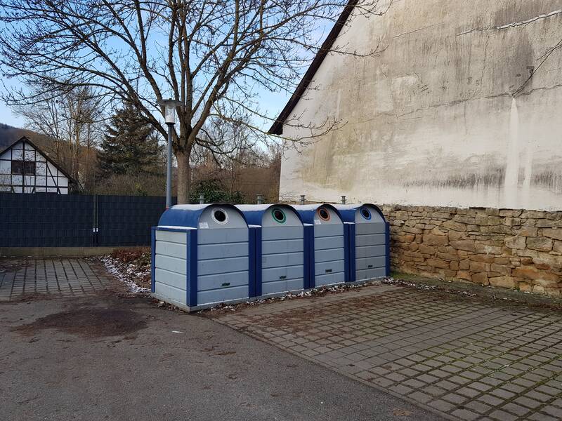 Ein Containerstandort.