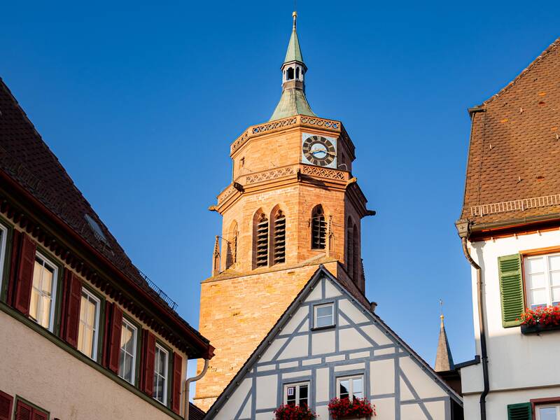 Eine Kirche.