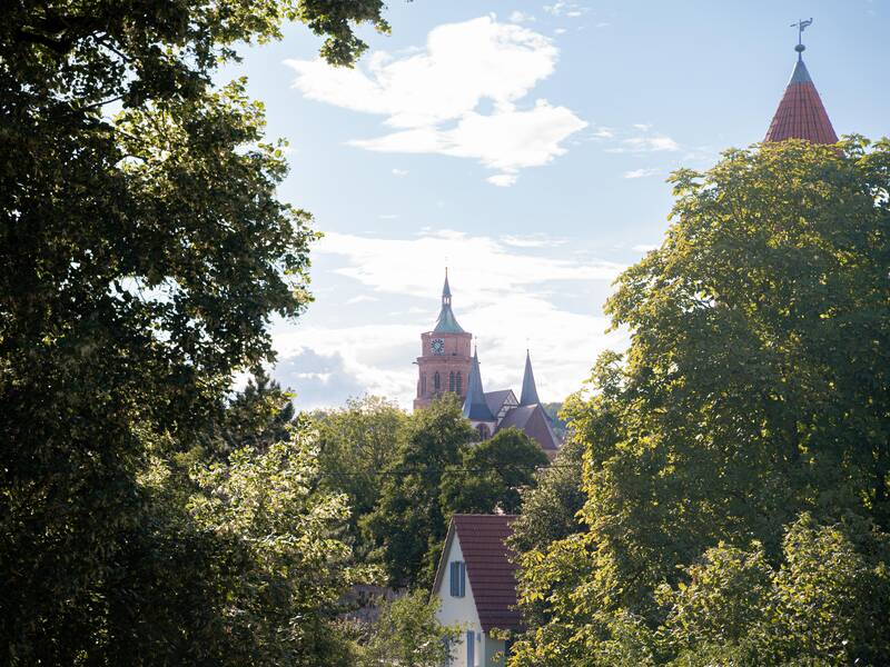 Eine Kirche.