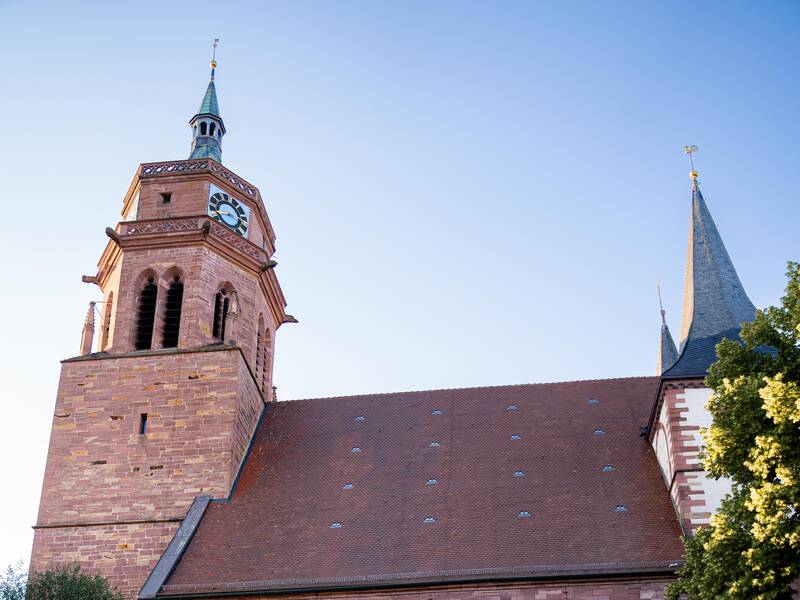 Eine Kirche.